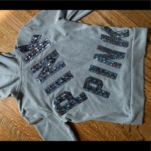 zip-up sweatshirt